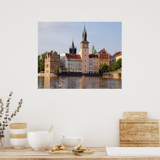 プラハの塔 ポスター (キッチン)