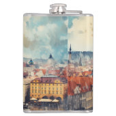 プラハの夜 フラスク (裏面)