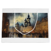 プラハの夜 ラージペーパーバッグ (正面)