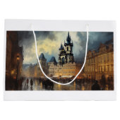 プラハの夜 ラージペーパーバッグ (裏面)
