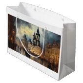 プラハの夜 ラージペーパーバッグ (裏面アングル)