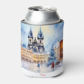 プラハの夜 缶クーラー (缶正面)