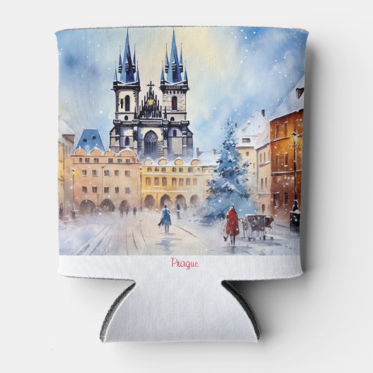 プラハの夜 缶クーラー (正面)
