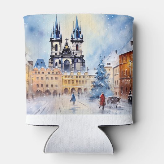 プラハの夜 缶クーラー (裏面)