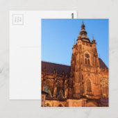 プラハの大聖堂 ポストカード (正面/裏面)