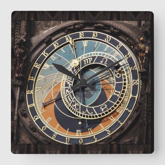 プラハの天文時計 スクエア壁時計 (正面)