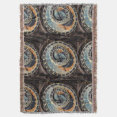 プラハの天文時計 スローブランケット (正面縦)