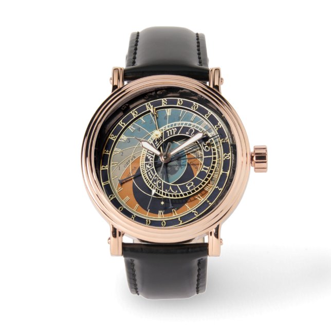 プラハの天文時計 腕時計 (正面)