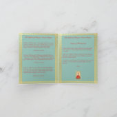 プラハの幼子 祈りのカード サンキューカード (内部)