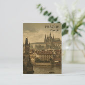 プラハの懐かしい思い出 ヨーロッパ旅行ポストカード ポストカード (スタンド正面)