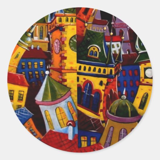 プラハの扉 ラウンドシール (正面)