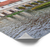 プラハの歴史あるウォルドシュタイン乗馬学校 ポスター (角)