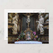 プラハの祭壇はがき ポストカード (正面/裏面)