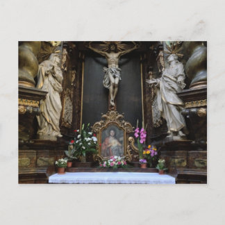 プラハの祭壇はがき ポストカード