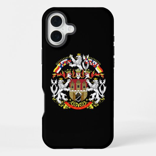 プラハの紋章 iPhoneケース (裏面)