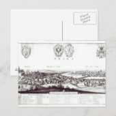 プラハの表示， 1649 ポストカード (正面/裏面)