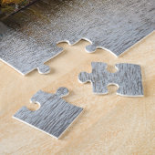 プラハの記念品の写真の嵐日 ジグソーパズル (側面)