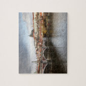 プラハの記念品の写真の嵐日 ジグソーパズル (縦)