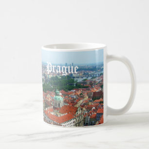 プラハの都市景観のマグ コーヒーマグカップ