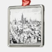 プラハのDefenestration、第3威厳があるな1618年 メタルオーナメント (左)