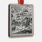 プラハのDefenestration、1618年 メタルオーナメント (右)