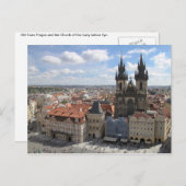 プラハはがき ポストカード (正面/裏面)