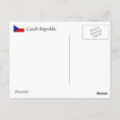 プラハはがき ポストカード (裏面)