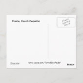プラハはがき ポストカード (裏面)