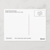 プラハはがき ポストカード (裏面)