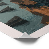 プラハを訪問 ポスター (角)