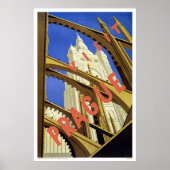 プラハを訪問 ポスター (正面)