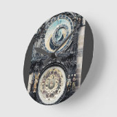 プラハオロジ ラウンド壁時計 (傾斜)