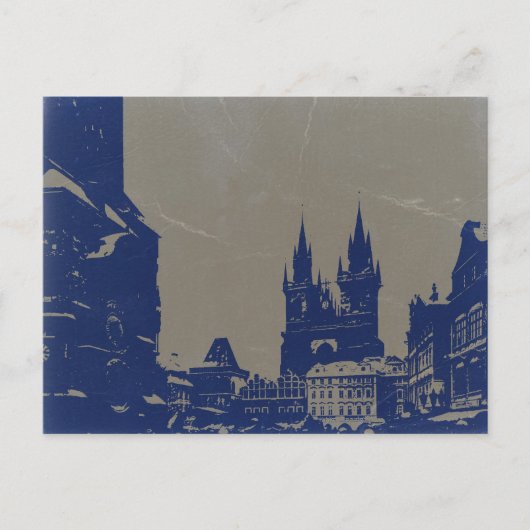 プラハオールドタウンスクエア ポストカード (正面)