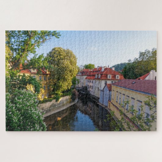 プラハカナルオールドタウンパズル ジグソーパズル (横)