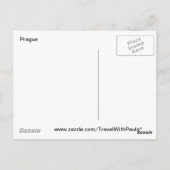 プラハカード ポストカード (裏面)