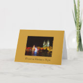 プラハクリスマスナイトメリークリスマスカード シーズンカード (正面)