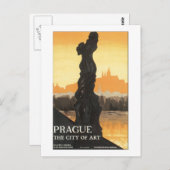 プラハザアートシティ ポストカード (正面/裏面)