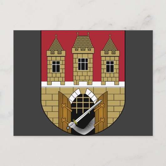 プラハスモール、チェコ語 ポストカード (正面)