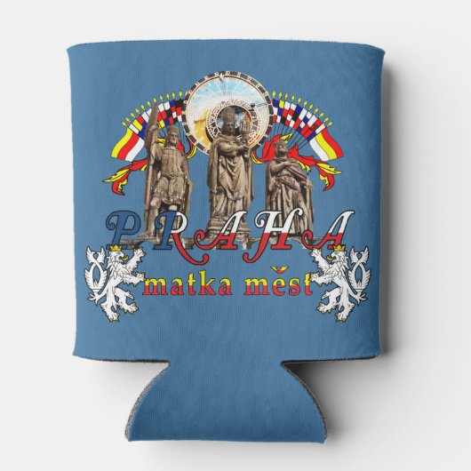 プラハチェコ共和国ファミリービールクーラーボックス 缶クーラー (裏面)