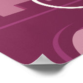 プラハチェコ共和国ヴィンテージスタイル旅行ポスター ポスター (角)