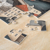 プラハチェコ共和国旅行 ジグソーパズル (側面)