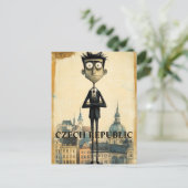 プラハチェコ共和国旅行 ポストカード (スタンド正面)