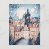 プラハチェコ旅行 ポストカード (正面)