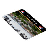 プラハブリッジズ&リバーヴルタヴァ/チェキア マグネット (右側)