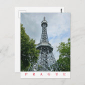 プラハペトリンタワービューポストカード ポストカード (正面/裏面)