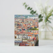 プラハポストカードの屋根 ポストカード (スタンド正面)