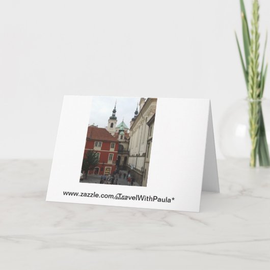 プラハメリークリスマスカード シーズンカード (裏面)