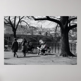 プラハリバーフロントリラックス ポスター