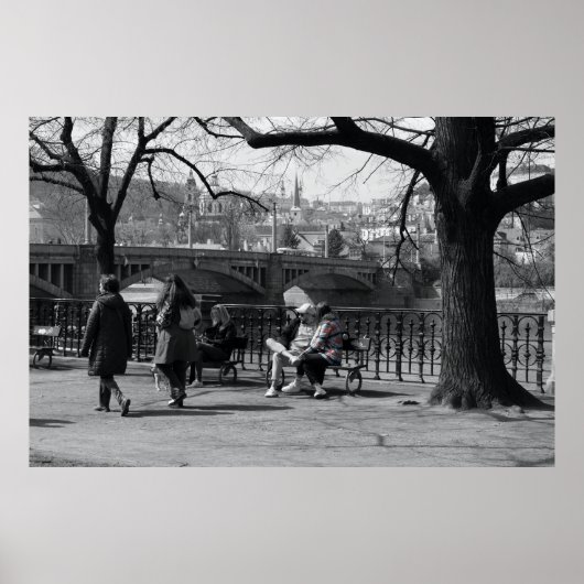 プラハリバーフロントリラックス ポスター (正面)