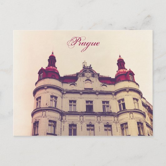 プラハヴィンテージスタイル ポストカード (正面)